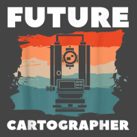 Retro Future Cartographer Map Making Cartography Basic T-shirt | Artistshot