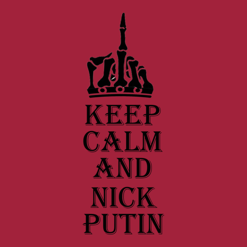 Keep Calm And Fuck Putin Basic T-shirt by AMYBROKER | Artistshot