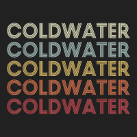 Coldwater Michigan Coldwater Mi Retro Vintage Text Basic T-shirt | Artistshot