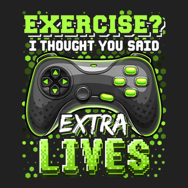 Extra Lives Video Game Controller Retro Gamer Boys Basic Youth T-shirt by cm-arts | Artistshot