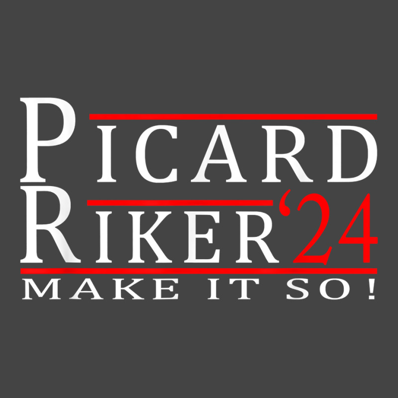 Picard Riker 2024 Make It So T Shirt Basic Youth T-shirt by cm-arts | Artistshot