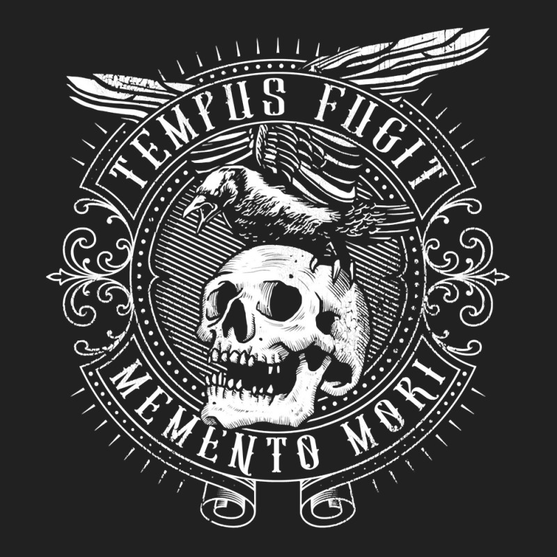 Tempus Fugit Memento Mori Latin Phrase Long Sleeve T Shirt Basic Youth T-shirt | Artistshot