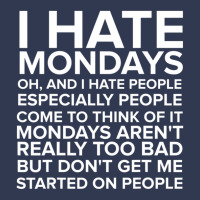 I Hate People Hate Mondays Basic Youth T-shirt | Artistshot