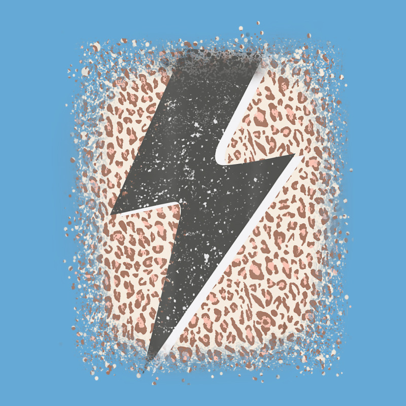 Womens Leopard Cheetah Thunder Print Cool Lightning Bolt Basic Youth T-shirt by cm-arts | Artistshot