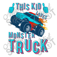 This Kid Loves Monster Truck | Racing Lovers Maternity Scoop Neck T-shirt | Artistshot