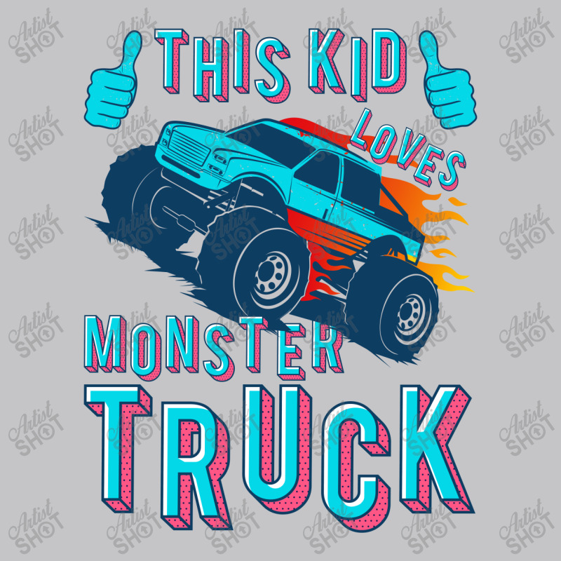 This Kid Loves Monster Truck | Racing Lovers Baby Bodysuit by John Phillips | Artistshot