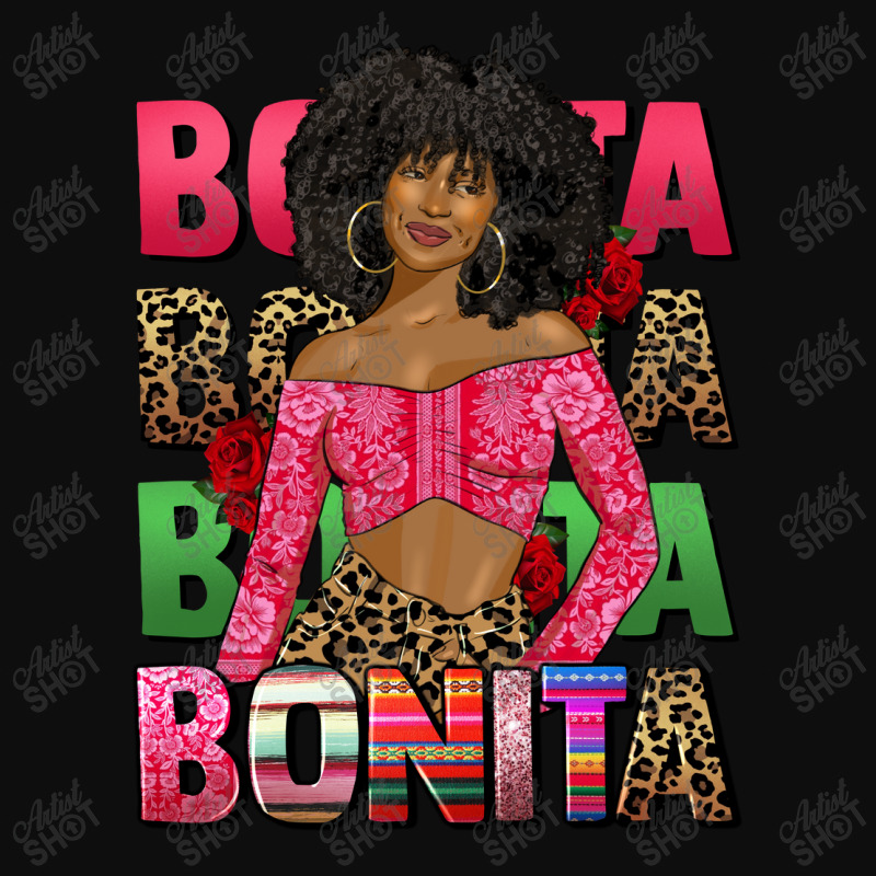 Bonita Afro Latina Woman Crop Top by afrowomandigitalshop@gmail.com | Artistshot