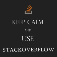 Keep Calm And Use Stackoverflow Basic T-shirt | Artistshot