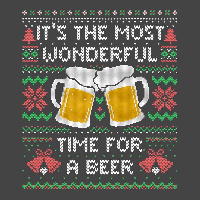 It?s The Most Wonderful Time For A Beer - Funny Quote Ugly Christmas G Basic T-shirt by Bertrand Angulo | Artistshot