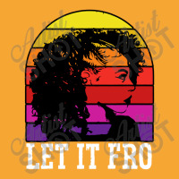 Let It Fro Afrocentric Black Pride Afro Hair Basic T-shirt | Artistshot