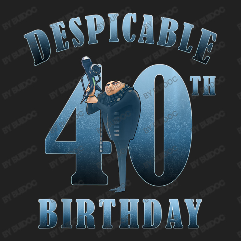 Gru Despicable 40th Birthday Basic T-shirt by BuiDoc | Artistshot