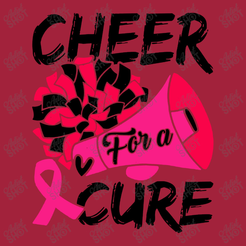 Cheer For Cure Pink Ribbon Awareness Women Basic T-shirt | Artistshot