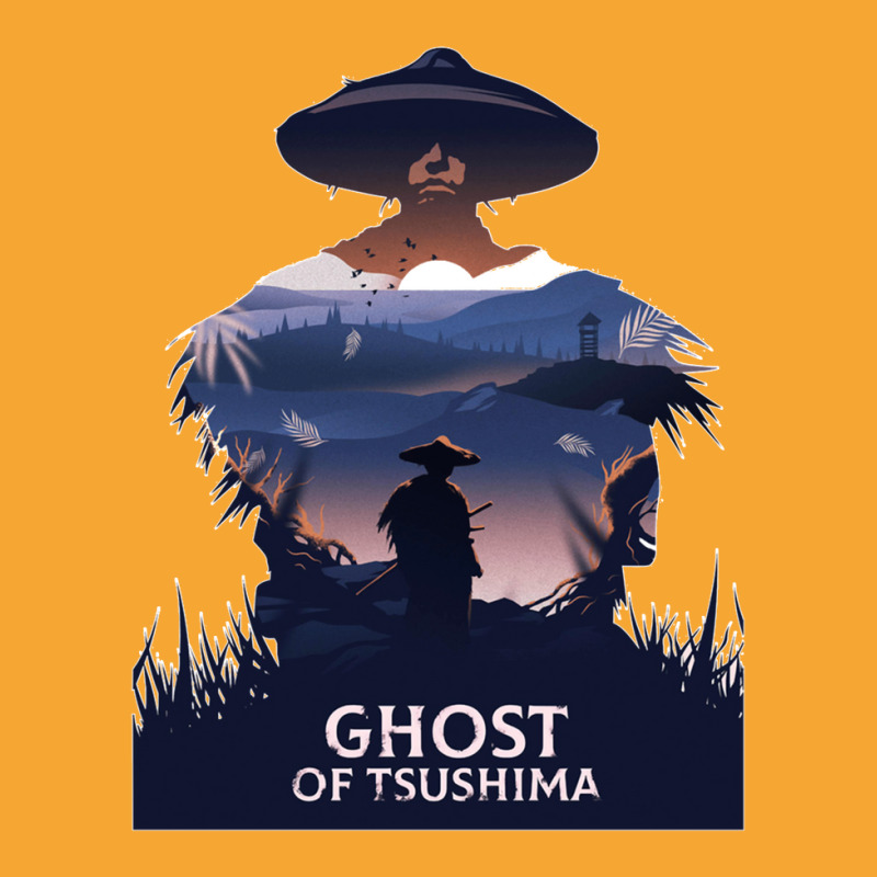 Decor Game Wall Art Custom Poster Ghost Of Tsushima Basic T-shirt by cm-arts | Artistshot