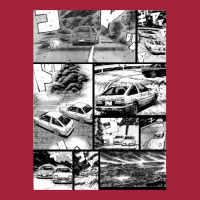 Initial D  Racing - Manga Wall Design (version 2) Basic T-shirt | Artistshot