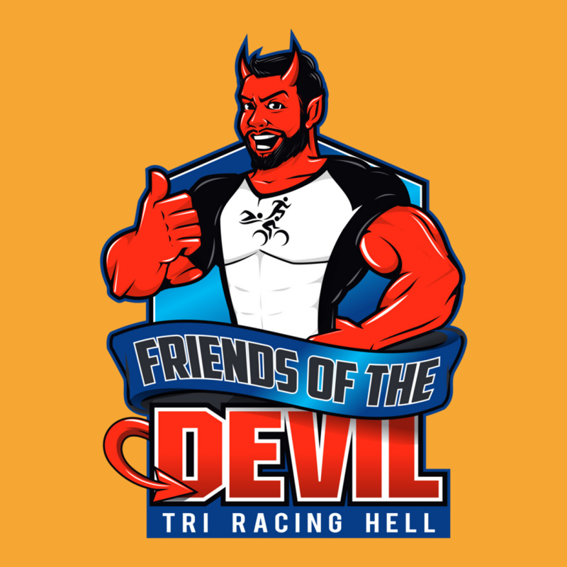 Friends Of The Devil Basic T-shirt by YAMARIMULERO | Artistshot