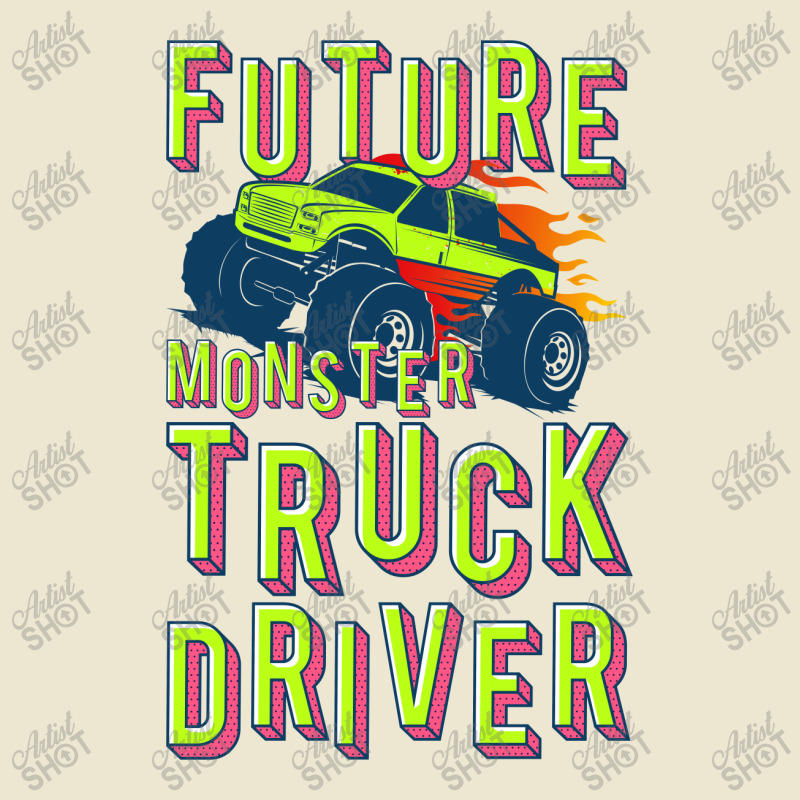 Kids Future Monster Truck Driver | Racing Lovers Cropped Hoodie by John Phillips | Artistshot