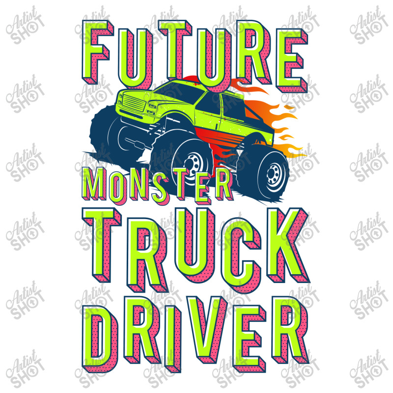 Kids Future Monster Truck Driver | Racing Lovers Maternity Scoop Neck T-shirt by John Phillips | Artistshot