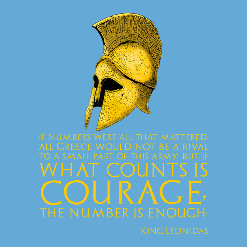 Ancient Greek Quote King Leonidas Battle Of Thermopylae Basic Youth T-shirt by cm-arts | Artistshot