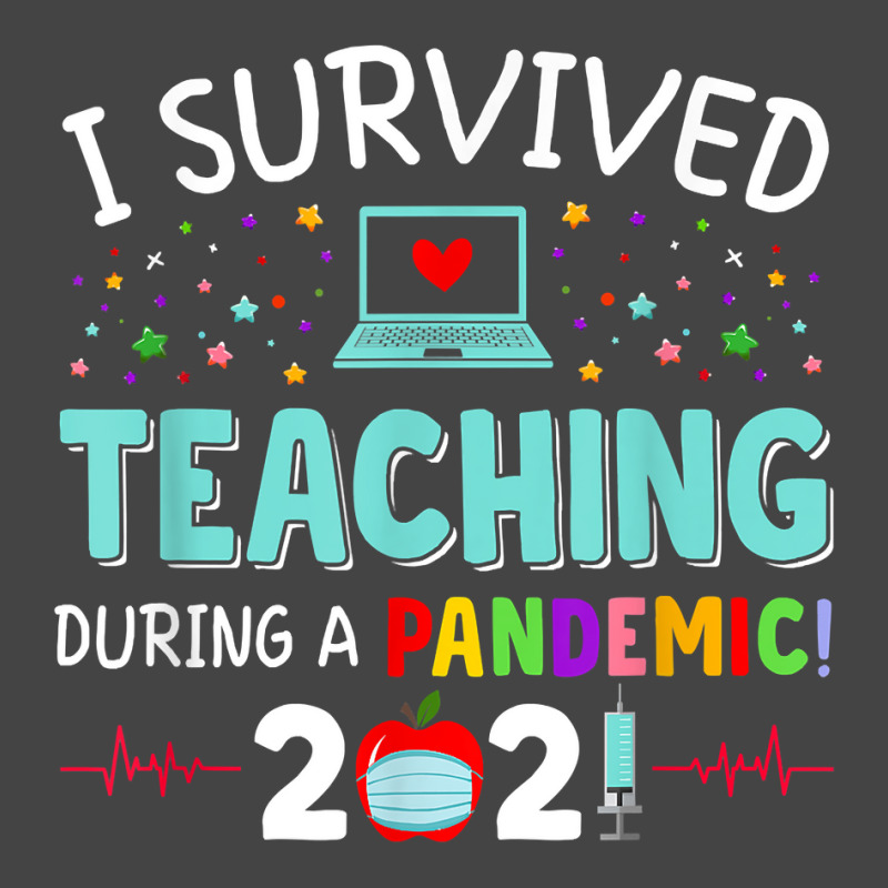 I Survived Teaching During A Pandemic 2021 Funny Teacher T Shirt Basic Youth T-shirt | Artistshot