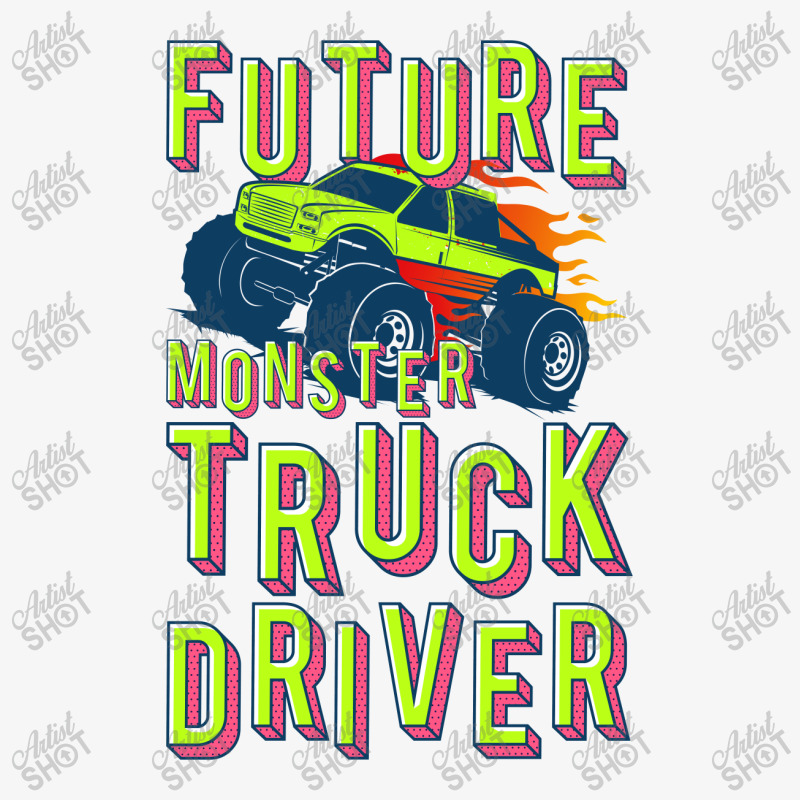 Kids Future Monster Truck Driver | Racing Lovers Ladies Fitted T-Shirt by John Phillips | Artistshot