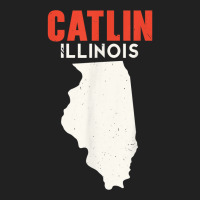 Catlin Illinois Usa State America Travel Illinoisan T Shirt Basic Youth T-shirt | Artistshot