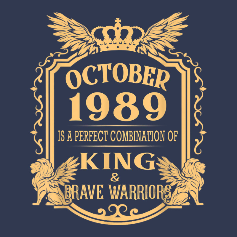 King Born In October 1989 Is A Combination King Birthday Gif T Shirt Basic Youth T-shirt by cm-arts | Artistshot