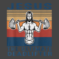 Jesus The Ultimate Deadlifter Gym Working Out Funny Vintage T Shirt Basic Youth T-shirt | Artistshot