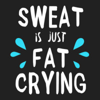 Sweat Is Just Fat Crying Workout Gym Tees Basic Youth T-shirt | Artistshot