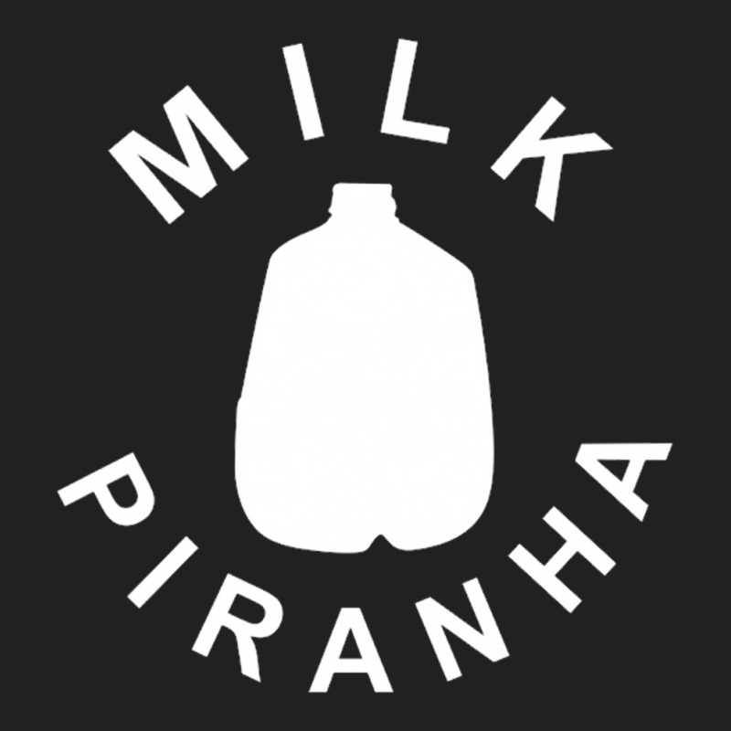 Milk Piranha Basic T-shirt by cm-arts | Artistshot