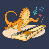 Bearded Dragon Music Piano Player Musician Basic T-shirt | Artistshot