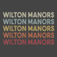 Wilton Manors Florida Wilton Manors Fl Retro Vintage Text Basic T-shirt | Artistshot