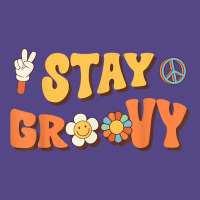 Stay Groovy Wavy Hippie Boho Retro Positive And Peace T Shirt Basic T-shirt | Artistshot