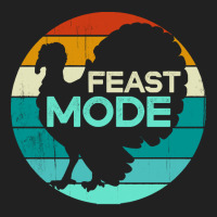 Thanksgiving Turkey Feast Mode Funny Thanksgiving Vintage Turkey Trot  Basic T-shirt | Artistshot