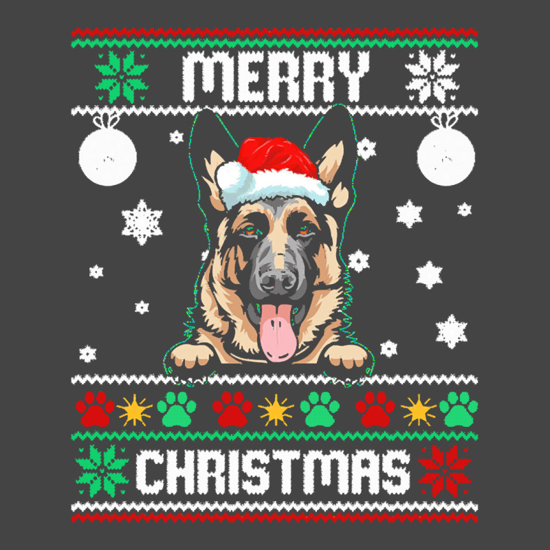 Ugly Merry Christmas German Shepherd Dog Xmas Dog Lover Christmas Basic T-shirt | Artistshot