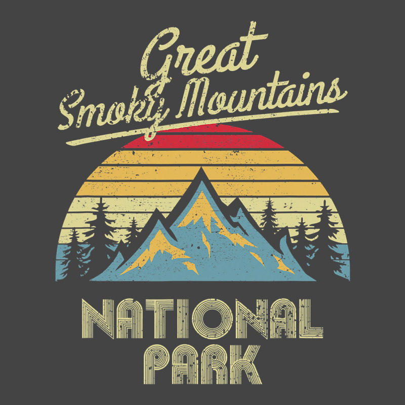 Vintage Great Smoky Mountains National Park Mountain T Basic T-shirt | Artistshot