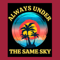 Always Under The Same Sky  Long Distance Couple Love Relationship Basic T-shirt | Artistshot