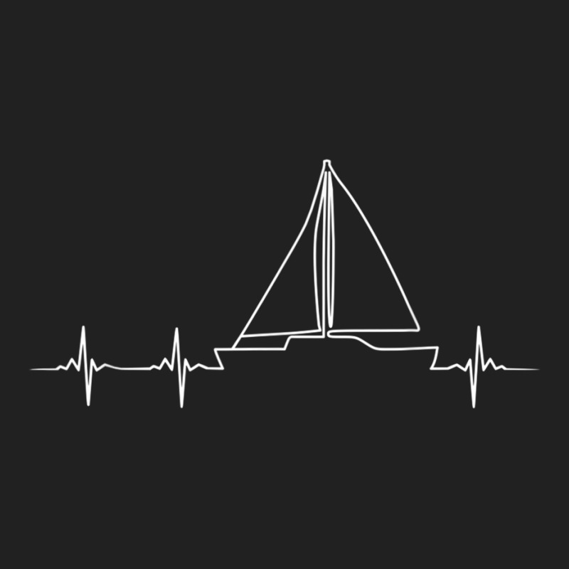 Sailboat Heartbeat Funny Sail Wear Sailor Gifts For Sailing T Shirt Basic T-shirt | Artistshot