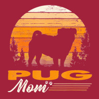 Vintage Pug Mom Dog Lover Mothers Day Gift T Shirt Basic T-shirt | Artistshot