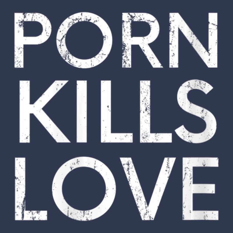 Womens Porn Kills Love Family Value Anti-pornography Quote V-neck Basic T-shirt by cm-arts | Artistshot