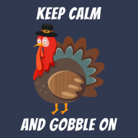 Thanksgiving Turkey Keep Calm And Gobble On Basic T-shirt | Artistshot