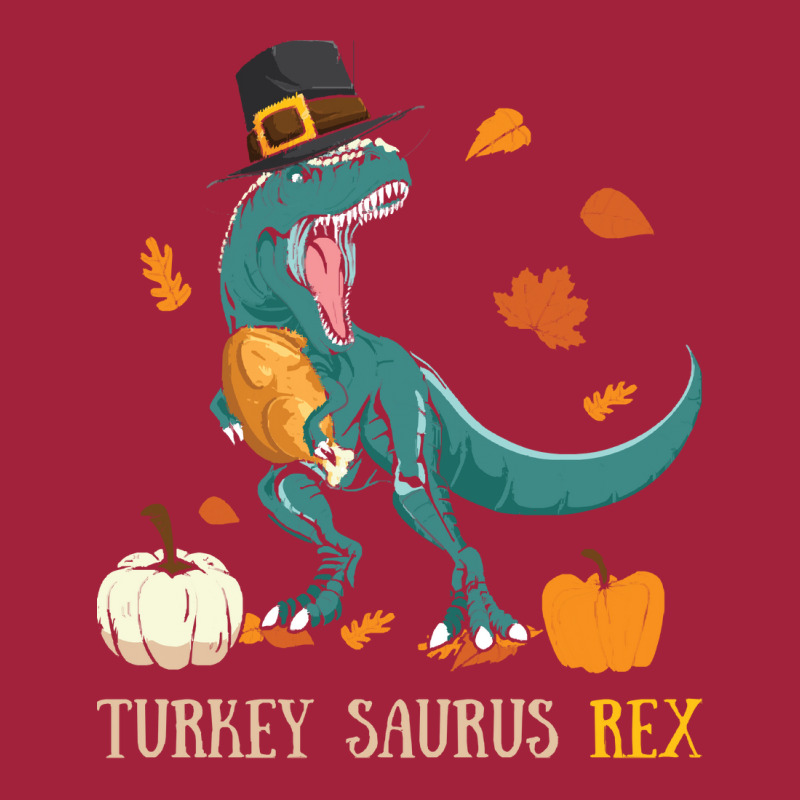 Thanksgiving Turkey Turkey- Saurus Rex Basic T-shirt | Artistshot