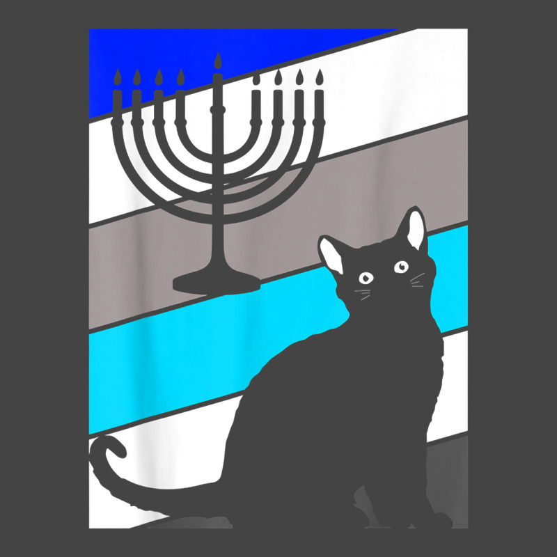 Cat Menorah Hanukkah Cute Kitten Chanukah Jewish Holiday T Shirt Basic T-shirt | Artistshot