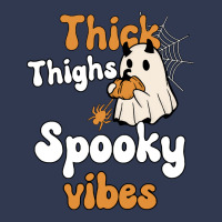 Thick Thighs Spooky Vibes Thick Thighs Spooky Vibes - Retro Groovy Vin Basic T-shirt | Artistshot