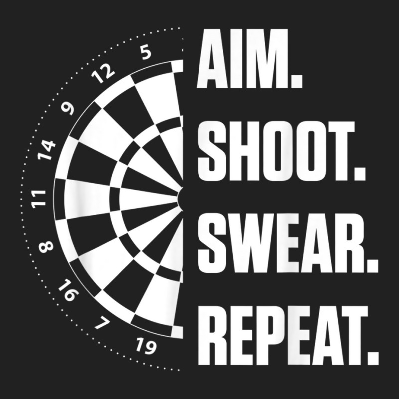 Darts Problems Dartboard Fun Hobby Dart Player Basic T-shirt by PokHoude | Artistshot