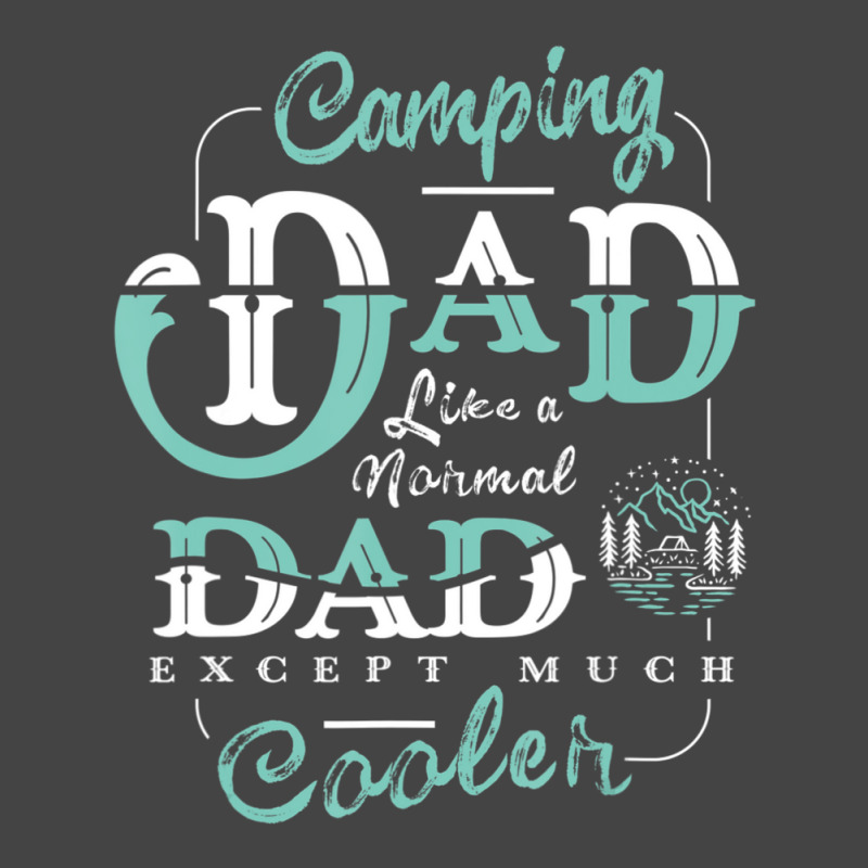 Camping Dad For Daddy Father Day Camper Men Basic T-shirt by shirondataylornmc | Artistshot