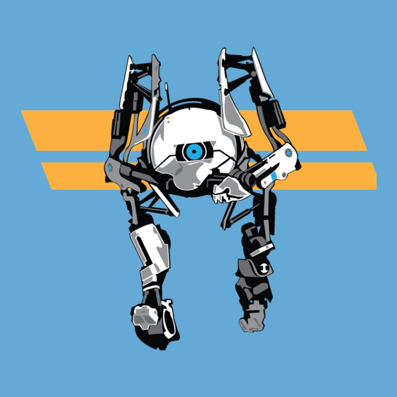 Portal 2 - Short Robot Basic T-shirt | Artistshot