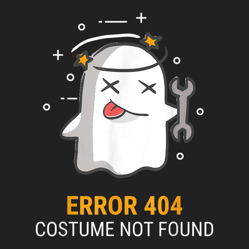 Error 404 Costume Not Found Easy Halloween Ghost Basic T-shirt | Artistshot