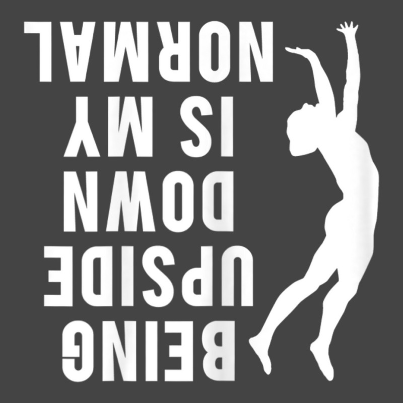 Cute Gymnast Sport Quotes Upside Down Handstand Basic T-shirt by cm-arts | Artistshot