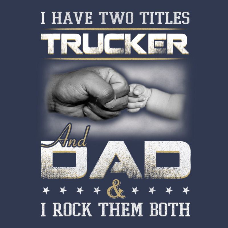 Trucker Dad Quote Truck Driver Trucking Basic Youth T-shirt by cm-arts | Artistshot