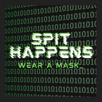 Spit Happens Wear A Mask Basic Youth T-shirt | Artistshot